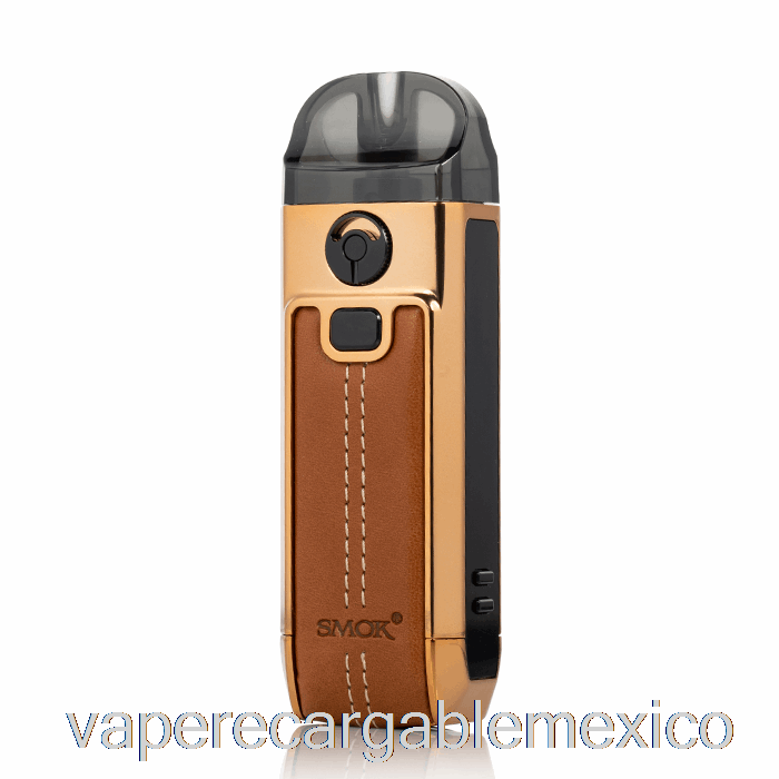 Vape Recargable Smok Nord 4 80w Pod Kit Cuero Marrón